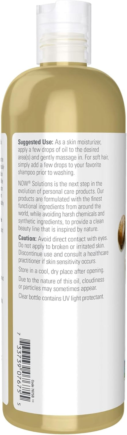 Solutions, Castor Oil, 100% Pure Versatile Skin Care, Multi-Purpose Skin Softener, 16-Ounce